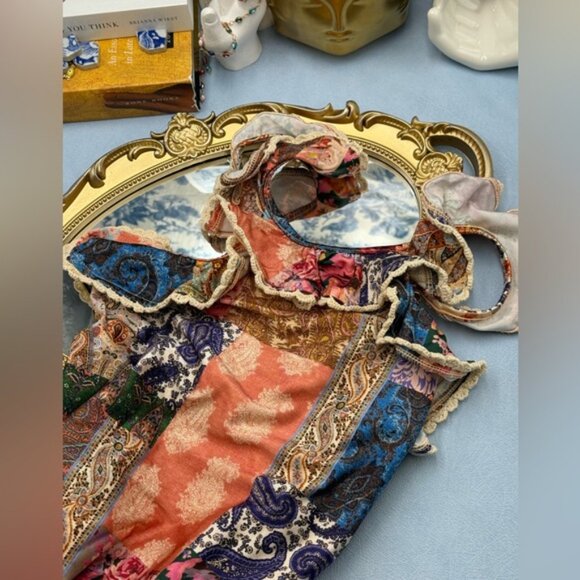 🆕 ZIMMERMANN KIDS 🧿 NWT Devi Frill One-Piece Swimsuit, Sz 10 Y - Picture 5 of 8